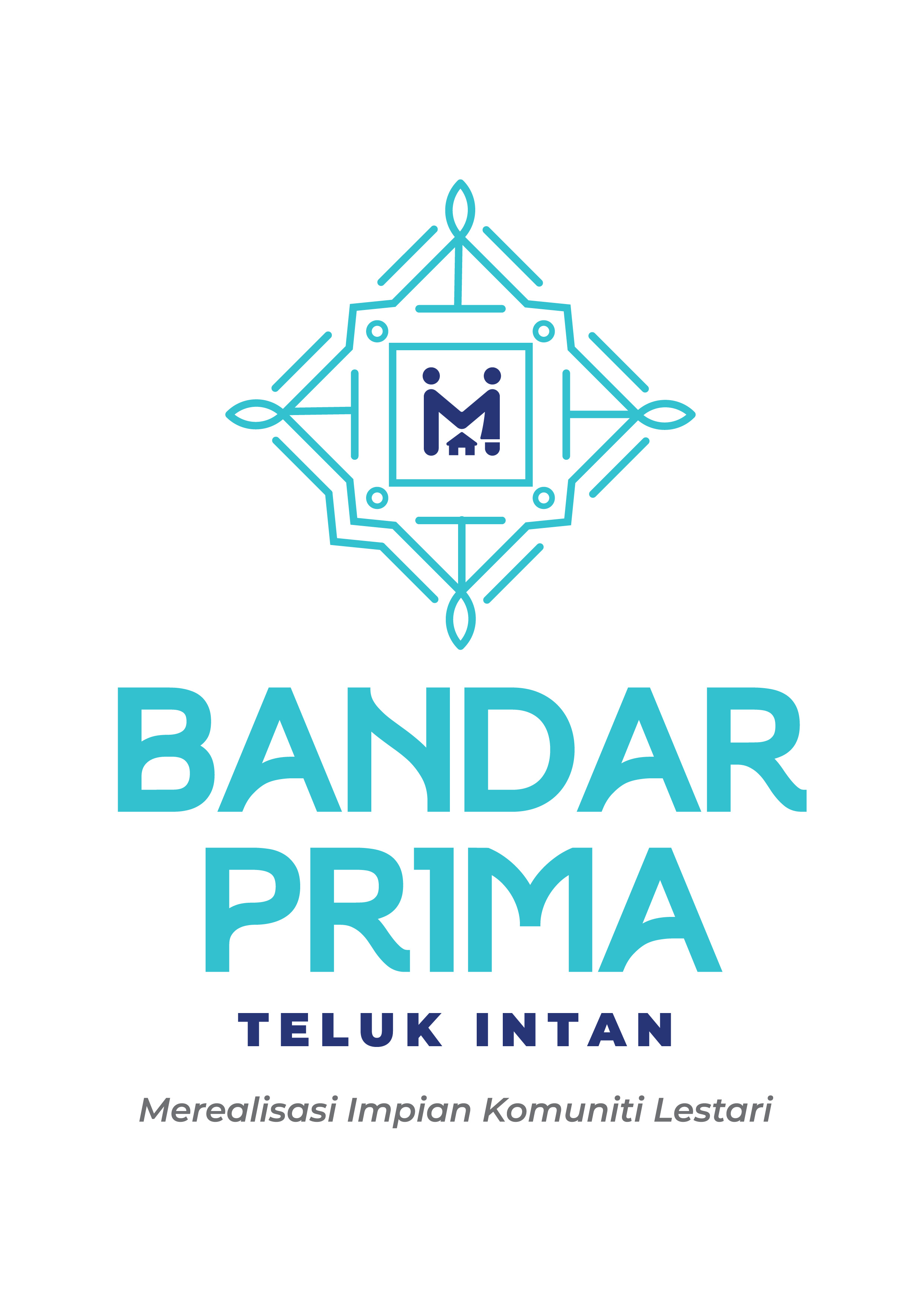 Official logo for BANDAR PR1MA TELUK INTAN